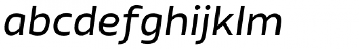 XXII Centar Regular Ext Italic Font LOWERCASE