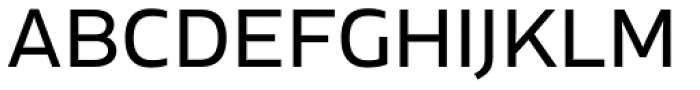 XXII Centar Regular Ext Font UPPERCASE