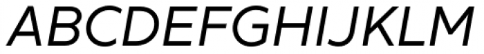 XXII Geom Regular Italic Font UPPERCASE