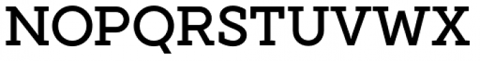 XXII Geom Slab Medium Font UPPERCASE