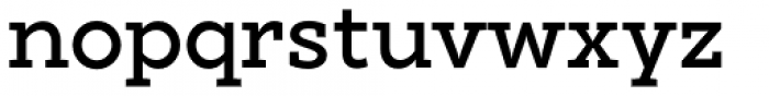 XXII Geom Slab Medium Font LOWERCASE
