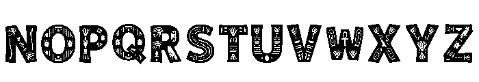 Xyros Regular Font LOWERCASE