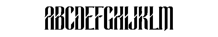 Xythera Font UPPERCASE