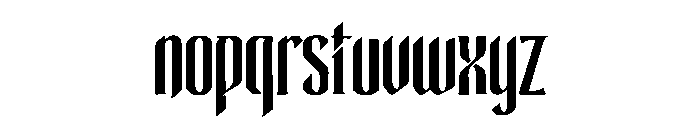 Xythera Font LOWERCASE