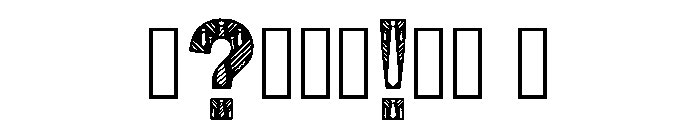 Xyvron Regular Font OTHER CHARS