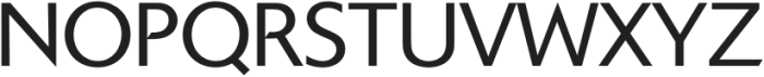 Xylara Regular otf (400) Font UPPERCASE