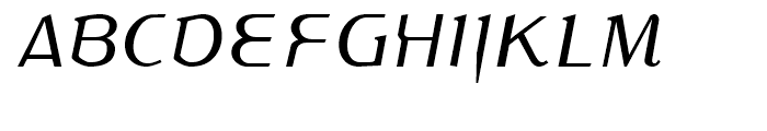 Xyperformulaic Serif Regular Font UPPERCASE