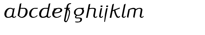 Xyperformulaic Serif Regular Font LOWERCASE