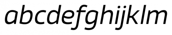 Xyngia Italic Font LOWERCASE