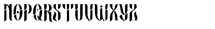 Xylver PRO Font UPPERCASE