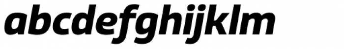 Xyngia Bold Italic Font LOWERCASE