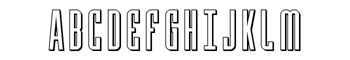 Y-Files 3D Font UPPERCASE
