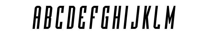 Y-Files Semi-Italic Font LOWERCASE