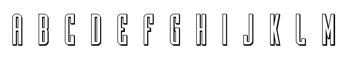 Y-Files Title 3D Font LOWERCASE
