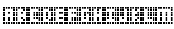 Y-Grid Font LOWERCASE