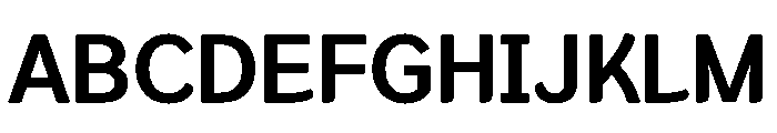 Yangju Byeolsan Regular Font UPPERCASE