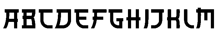 YAREUU Font UPPERCASE
