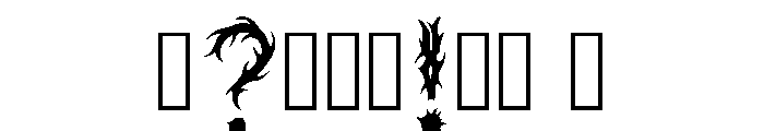 Yagiz Regular Font OTHER CHARS