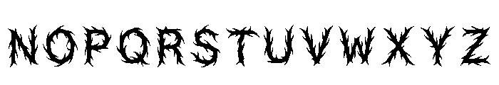 Yagiz Regular Font LOWERCASE