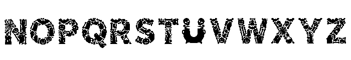 Yair Regular Font LOWERCASE