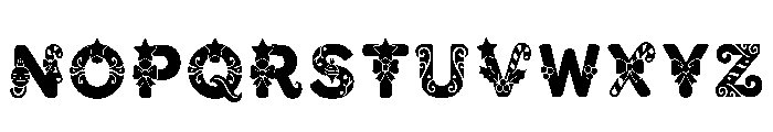 Yance Regular Font UPPERCASE