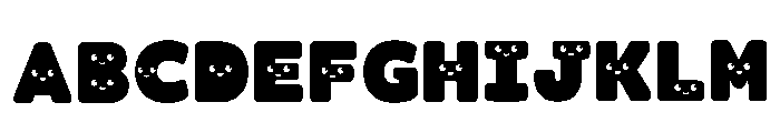 Yancy Regular Font UPPERCASE