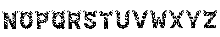 Yangtze Regular Font LOWERCASE