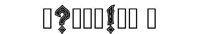 Yanis Regular Font OTHER CHARS