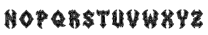 Yanis Regular Font LOWERCASE