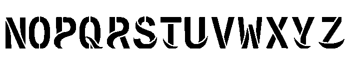 Yara Regular Font UPPERCASE
