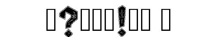 Yaren Regular Font OTHER CHARS