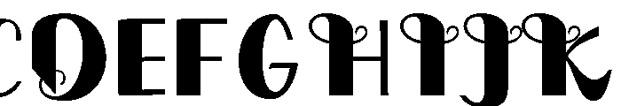 YarnitaScript Font UPPERCASE