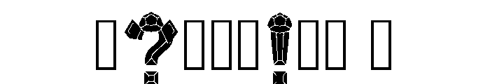 Yase Regular Font OTHER CHARS