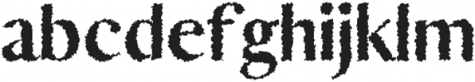 Yadon Heavy Distorted otf (800) Font LOWERCASE