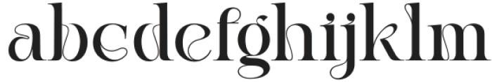 Yagista Regular otf (400) Font LOWERCASE