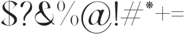 Yahukimo Regular otf (400) Font OTHER CHARS