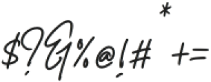 Yaitert otf (400) Font OTHER CHARS