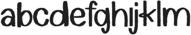 YakiSoba Regular otf (400) Font LOWERCASE