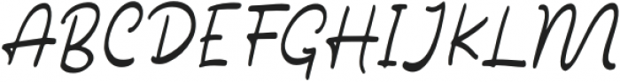 Yalindha-Regular otf (400) Font UPPERCASE