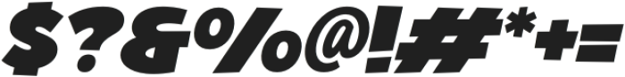 Yameno Italic otf (400) Font OTHER CHARS