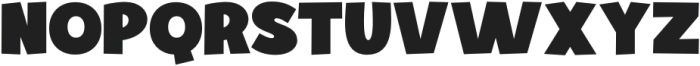 Yameno Regular otf (400) Font UPPERCASE