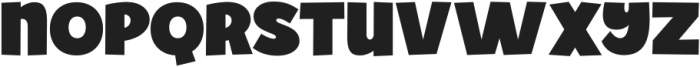 Yameno Regular otf (400) Font LOWERCASE
