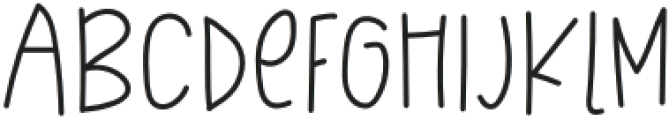 Yardstick Regular otf (400) Font UPPERCASE