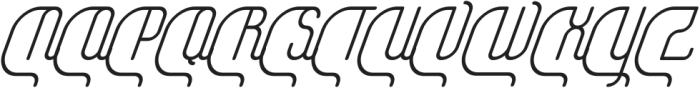 Yasemin Regular Italic otf (400) Font UPPERCASE
