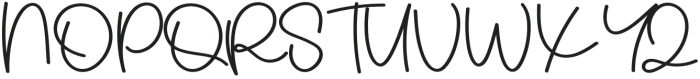 Yasmine Signature Regular otf (400) Font UPPERCASE