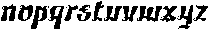 Yasuhiro Italic otf (400) Font LOWERCASE