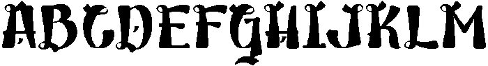 Yasuhiro Regular otf (400) Font UPPERCASE