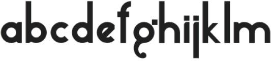 Yatgos Regular otf (400) Font LOWERCASE