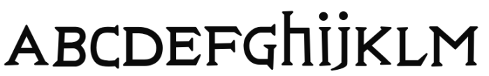 Yankee Grave Regular Font LOWERCASE