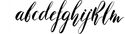 Yablochko Vishenka brush script font Font LOWERCASE